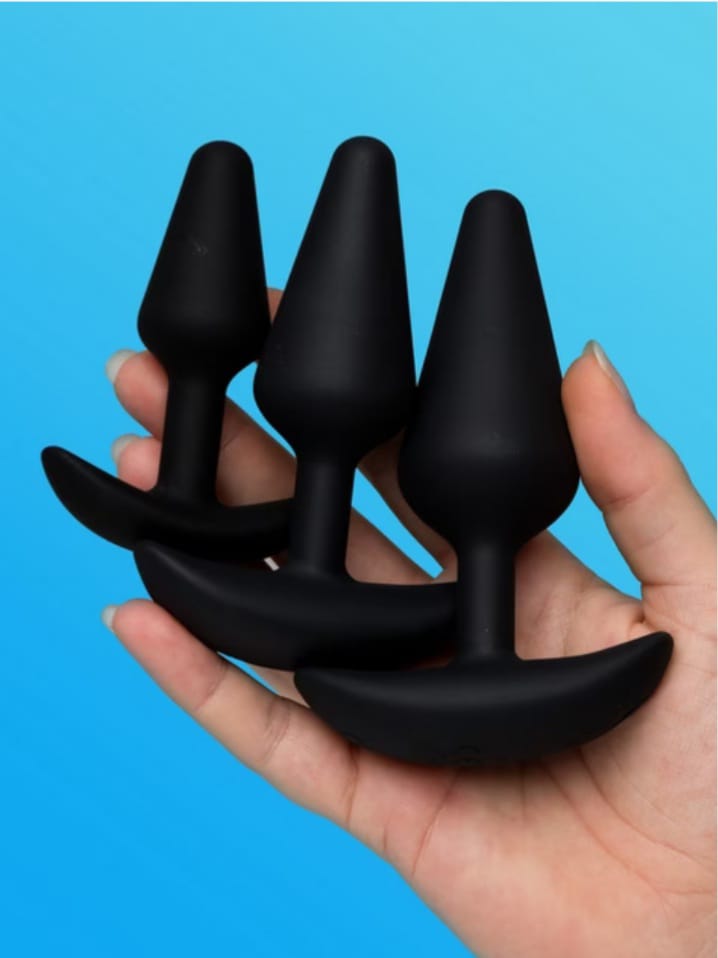 Lovehoney Triple Base Remote Control Rechargeable Anal Training Kit (3pc)